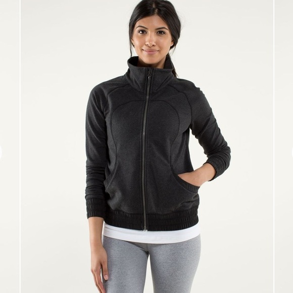 lululemon athletica Sweaters - Lululemon Blissed Out Jacket Black (S-M)